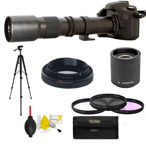Professional HD 500-1000MM Telescopic TELEPHOTO Lens for Nikon D3000 D3100 D3200 D3300 D3400 D5000 D5100 D5200 D5300 D5400 D5500 D5600 D40 D60 D70 D80 D90