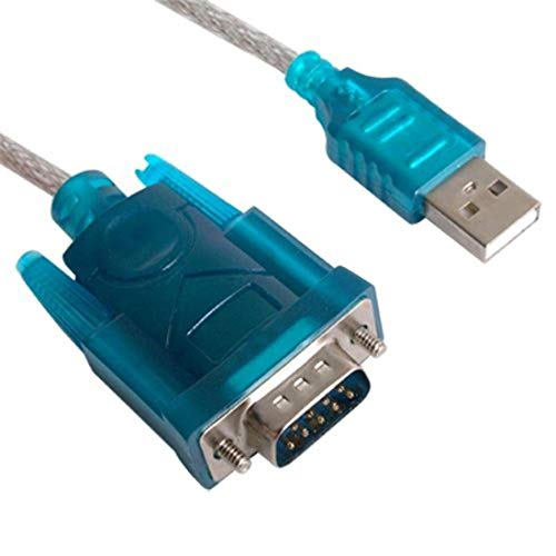 Oraima Usb To Rs-232 Cable Adapter Usb To Rs232 Serial Cable Converter Adapter Rs232 Serial 9 Pin To Usb Cable Converter Adapter, Multi-coloured