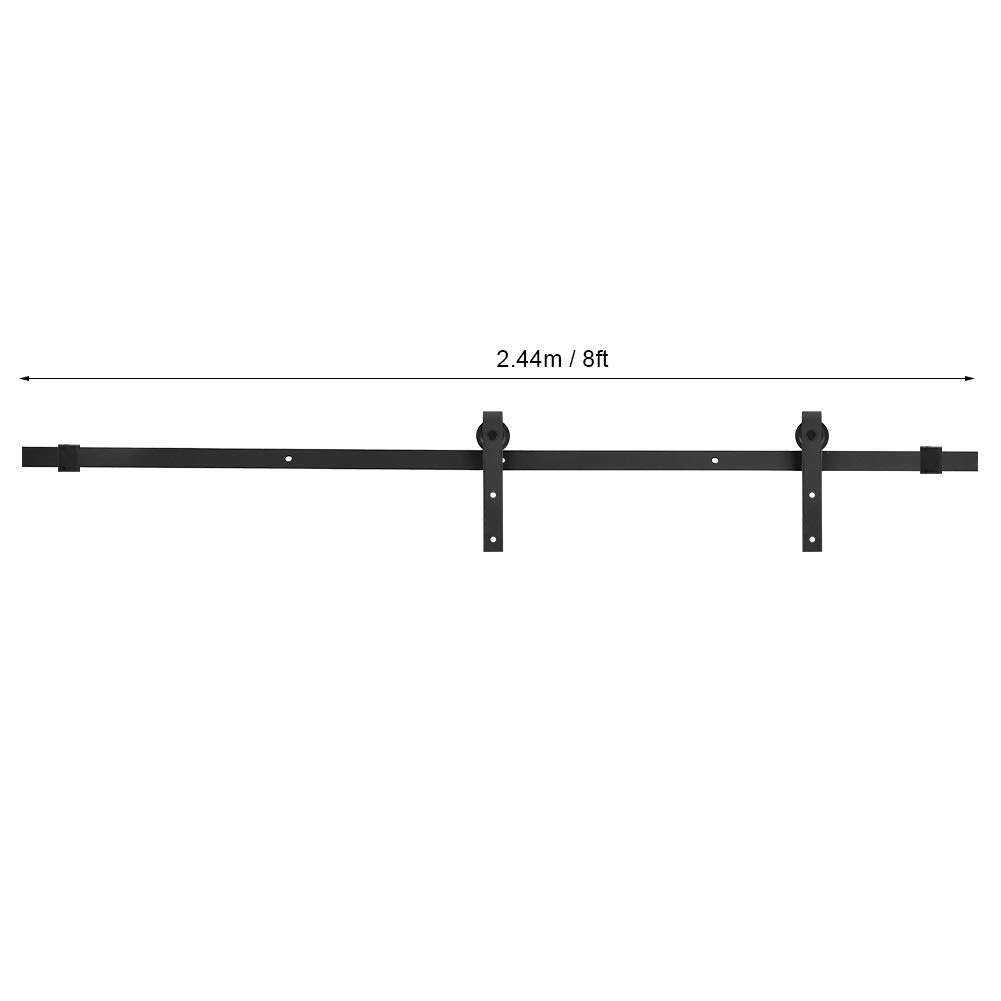 Sliding Barn Door Hardware, Sliding Door Pulley, Durable Fire And Rust Prevention Kitchens for Laundries Wardrobes 3