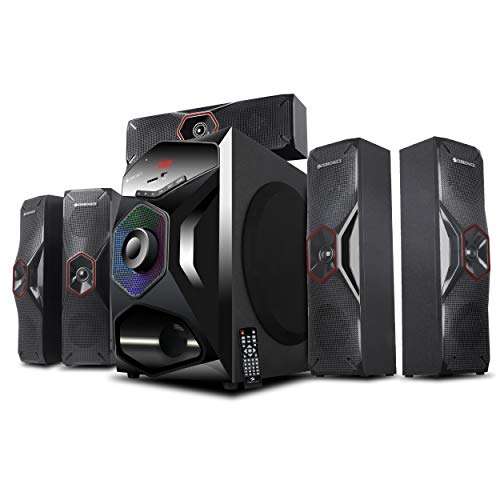 Zebronics ZEB-JOSH BTRUCFO Wireless Bluetooth Multimedia Speaker With Supporting AC3 Audio, Optical, SD Card, USB, AUX, FM & Remote Control. (90 Watt, 5.1 Channel) 1