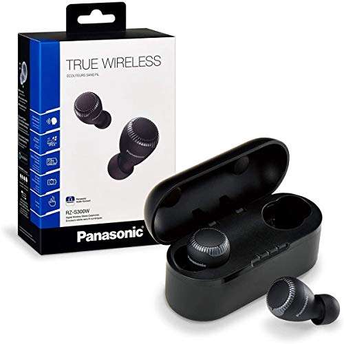 Panasonic True Wireless Earbuds | Bluetooth Earbuds|IPX4 Water Resistant | Small, Lightweight | Long Battery Life, Alexa Compatible | RZ-S300W (Black) 4