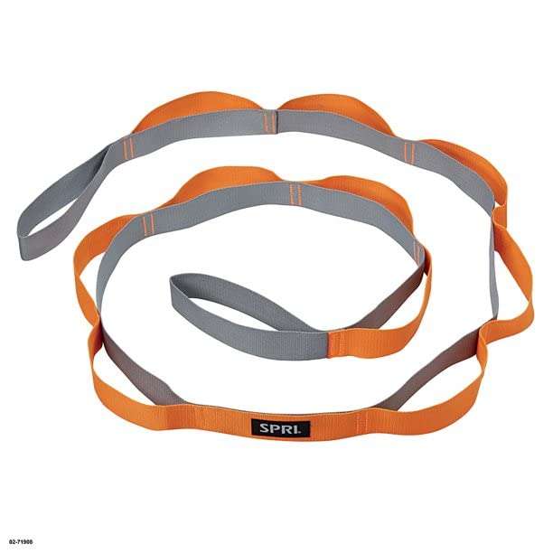 SPRI Recovery Stretch Strap, Improve Flexibility and Mobility, 39" Strap, Exercise Band 1