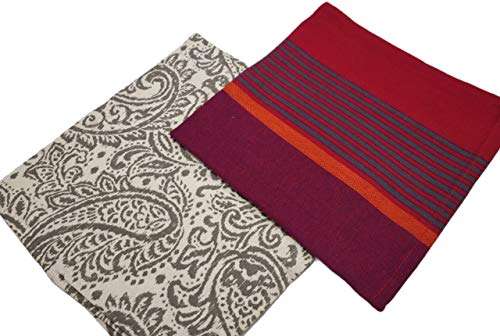 Multipurpose Kitchen Cottton Hand Towel Cloth for Cleaning 40 cm * 40 cm Set of 5. 2