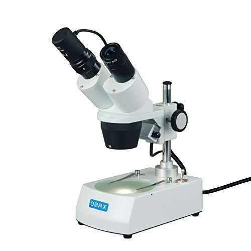 OMAX 10X-20X-30X-60X Binocular Student Stereo Microscope with USB Camera 2
