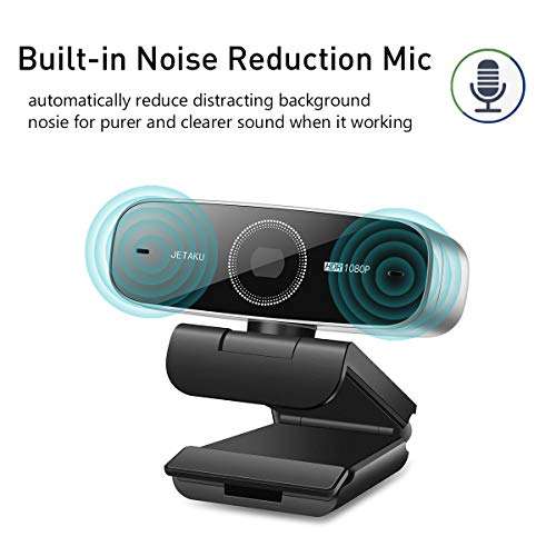 60Fps Autofocus Webcam-HD 1080P Computer Camera With Microphone For Desktop,Streaming Webcam with Beauty Effect For Gaming Conferencing,Web Camera Mac Windows PC Laptop Xbox Skype OBS Twitch YouTube 4