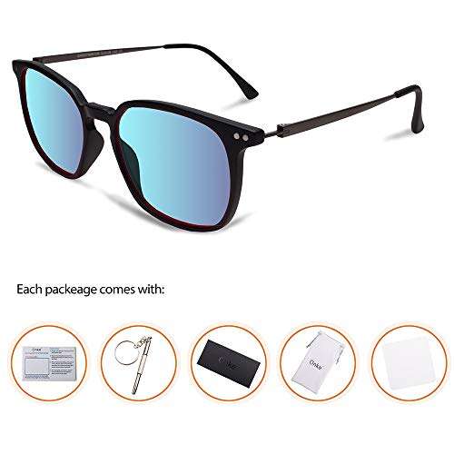 Color Blind Glasses for People with Red Blindness, Color Vision Disorder, Color Weakness, Purple Blue Lens. 3