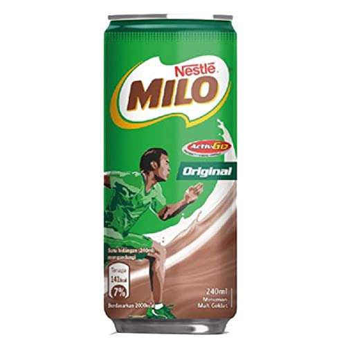 Nestle Milo Minuman Malt Coklat, 4 x 240 ml 2