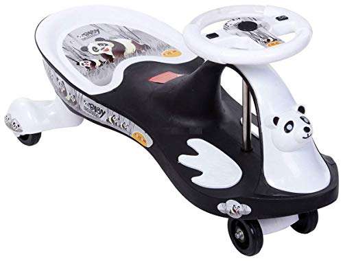 Toy Zone Baby Panda Kids Magic Car/Swing Car Ride On -Multicolour & Baby Panda Magic Car/Swing Car Rider 5