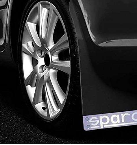 Vocado Black Sparco Car Plastic Mud Flap for Gypsy King (Set of 4) 2