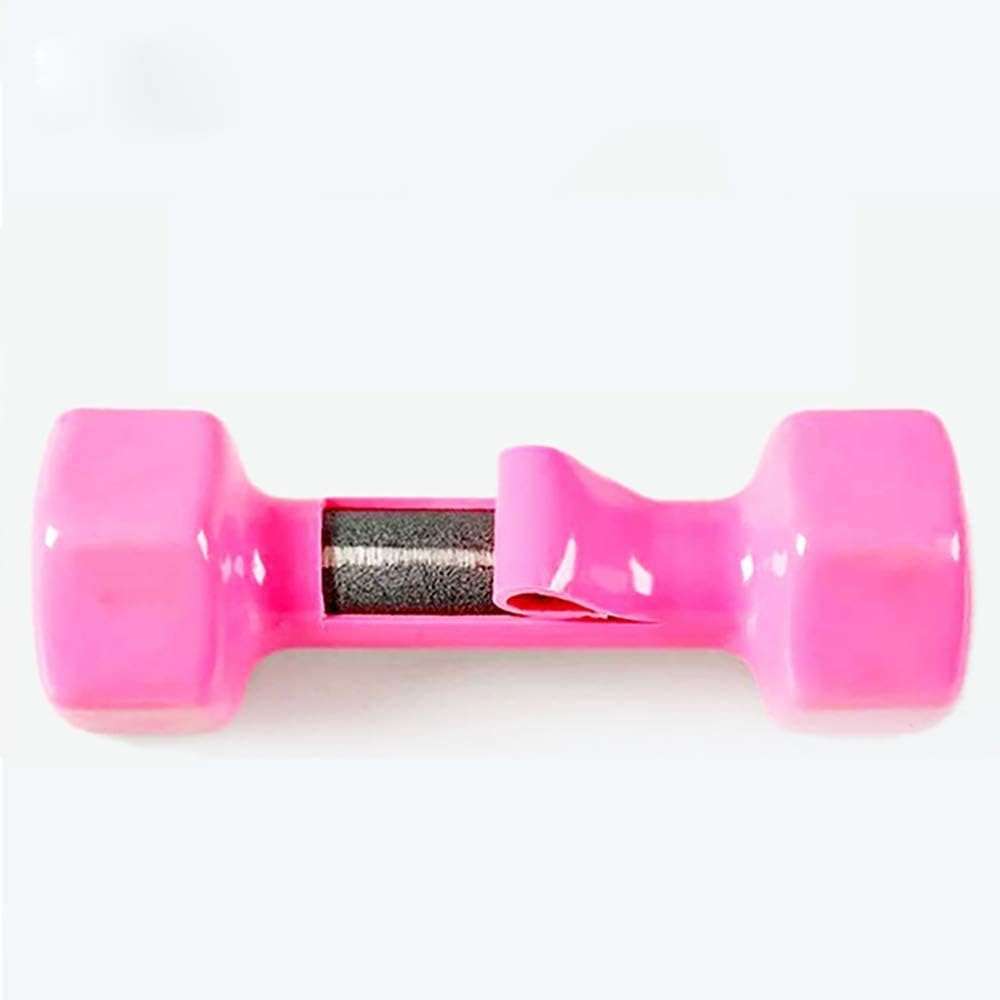 Kakss Cast Iron Vinyl Coated Dumbbells (0.5+ 0.5= 1 KG) 2