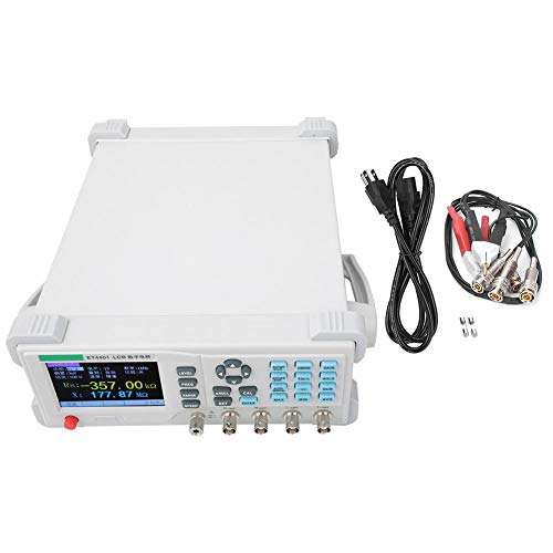 Digital Bridge Meter, Desktop Digital Bridge Meter Capacitor Resistance Impedance Inductance Meter Tester-Quality is Our Culture(US, 110V) 1