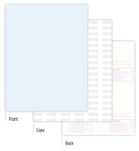 SecurityDocs Security Paper for Medical and Federal use, CMS Certified, Copy and Tamper Resistant, Pantograph, Inkjet and Laser Printer Compatible – 8.5 x 11 Inches, 500 Sheet Supply, (59116) 2