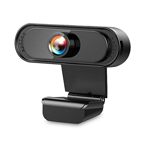 Web Camera 1080P/720P Webcam HD Camera with Built-in HD Microphone USB Rotatable Cameras for Live Broadcast Video Calling Conference Work (Color : 720P)
