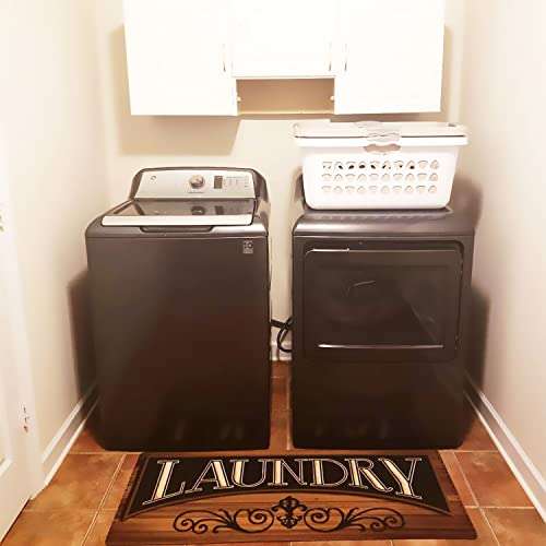 Vintage Washroom Mat, Non-Skid, Waterproof - 20''x59'' 3