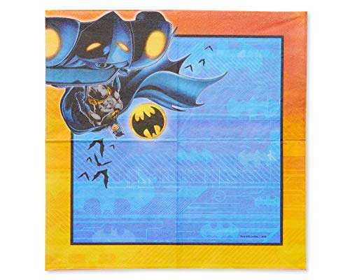 American Greetings Batman Party Supplies, Paper Lunch Napkins (48-Count) 2