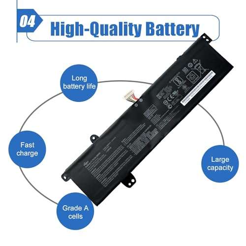 Dentsing C21N1618 Laptop Battery for ASUS VivoBook E402BA E402BP X402BA X402B X402BP9000 9400 Series Notebook C21Pp9H 2ICP7/49/91 5