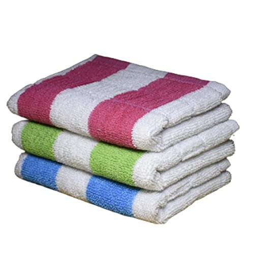 Hand Towels Set of 2 Piece for Kitchen, wash Basin & Gym, Soft & Super Absorbent, Multicolor Napkins 1