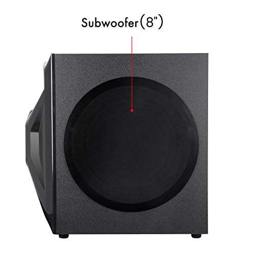 Zebronics ZEB-JOSH BTRUCFO Wireless Bluetooth Multimedia Speaker With Supporting AC3 Audio, Optical, SD Card, USB, AUX, FM & Remote Control. (90 Watt, 5.1 Channel) 3