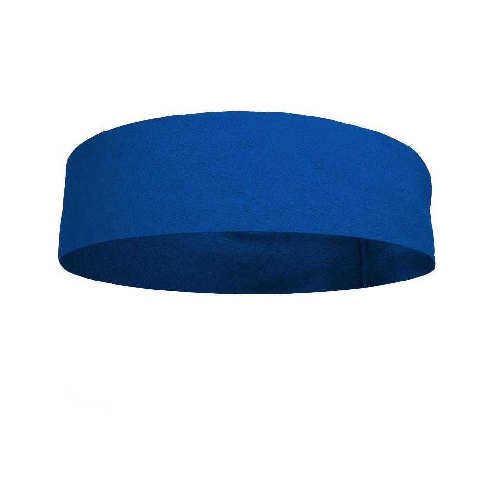 Bondi Band Mens 4 Inch Flatback Moisture Wicking Workout Sweatband Royal Blue; Running, Crossfit, Weightlifting, Obstacle Course, Training and Workouts; Absorbs & Evaporates Sweat 10x Faster - Multiple Colors Available - One Size Fits All