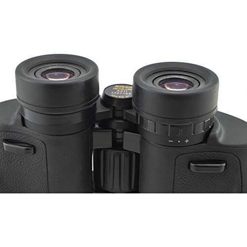 Nikon Aculon A211 10x42 Binoculars (8246) Black Bundle with Nikon Lens Pen, Carry Case, Neck Strap, and Lens Cloth - High Powered Binoculars for Adults - Bird Watching, Hunting and Travel Zoom 5
