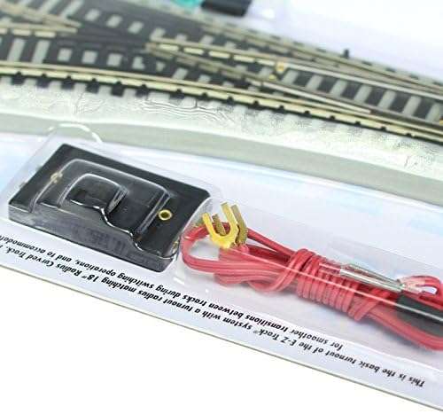 HO Scale Bachmann Trains Snap-Fit E-Z Track Remote Turnout - Left 4