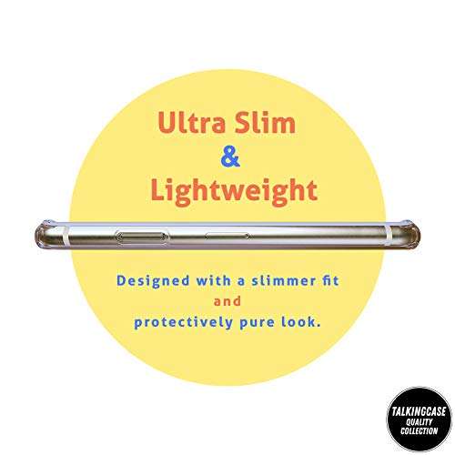 TalkingCase Clear TPU Phone Case for Samsung Galaxy A21, SM-A215U, Zebra Stripe Print, Light Weight, Ultra Flexible, Soft Touch, Anti-Scratch, Designed in USA 5