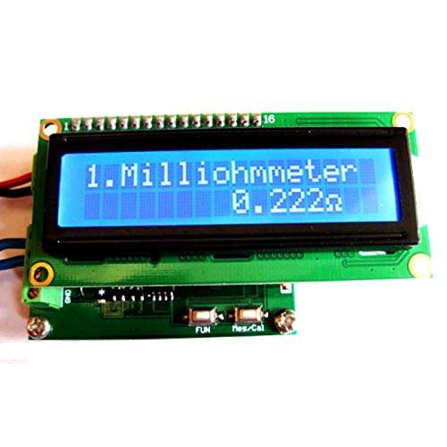 HR390 Milliohm Meter Low Resistance Tester Ohmmeter to Measure Resistance Value 2