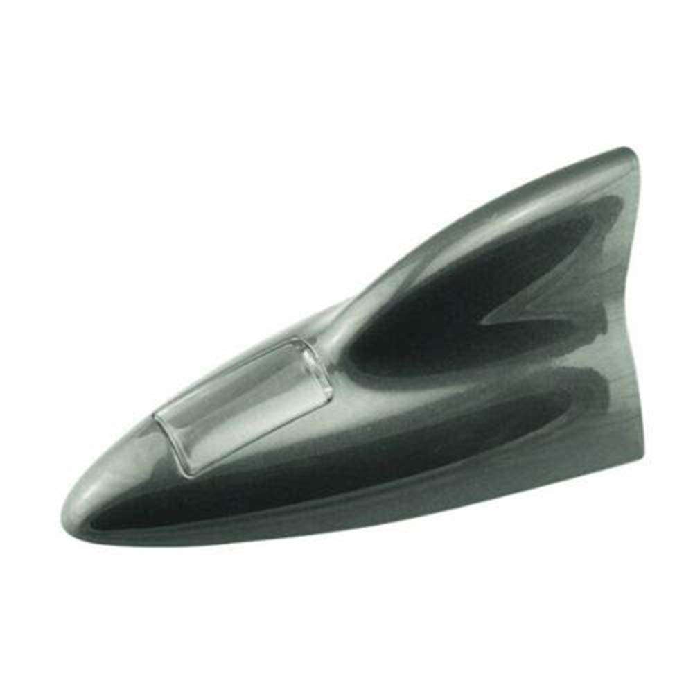 MACHSWON Shark Fin Signal Antenna, Shark Car Radio Car Antenna for AM/FM Car Roof Radio Gray 1