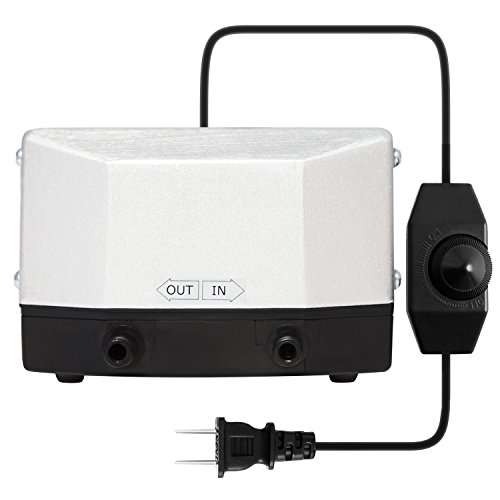 VIVOSUN 285 GPH Air Pump 9.5W 4 Outlet 18 Liter/Min for Aquarium and Hydroponic Systems 1