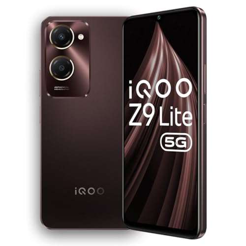 iQOO Z9 Lite 5G (Mocha Brown, 6GB RAM, 128GB Storage) | Dimensity 6300 5G | 50MP Sony AI Camera | Charger in The Box 1