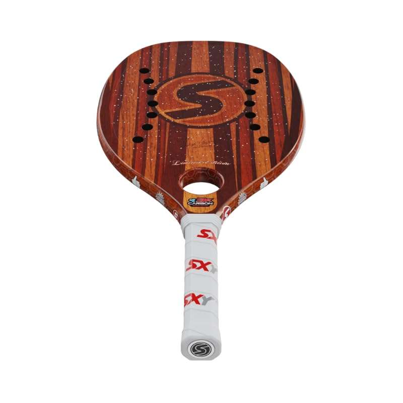SXY California GT Beach Tennis Paddle – Designed in California USA | 3K Carbon Frame | Super Soft EVA Core 4
