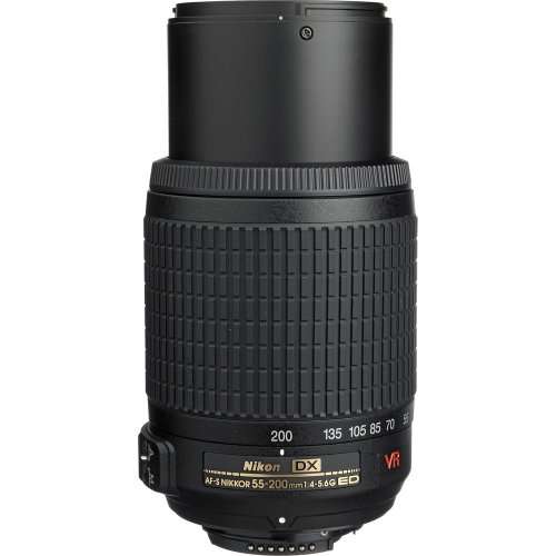Nikon 55-200mm f/4-5.6G ED IF AF-S DX VR [Vibration Reduction] Nikkor Zoom Lens Bulk packaging (White box, New) 3