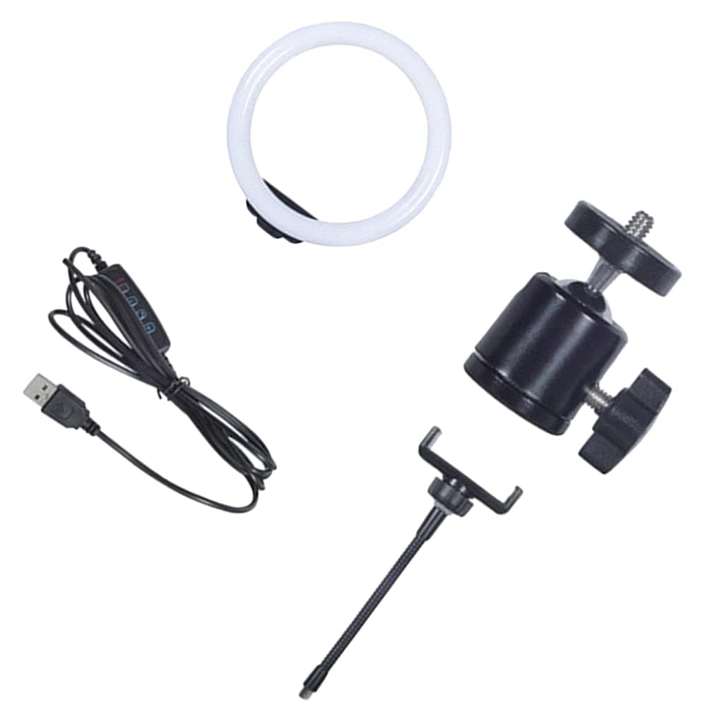 WINOMO 1 Set Live Ring Light Phone Light Filling Video Conference Computer Clip Light 1