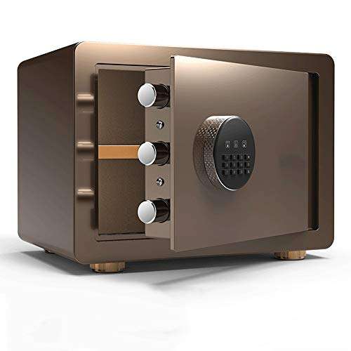 DFEIL All Steel Home Security Electronic Lock Box Safe Digital Safe Steel Construction Safety Boxes Home Office Business Jewelry Cash Box 1