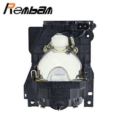 Rembam DT00911 Projector Replacement Compatible Lamp with Housing for Hitachi CP-X201 CP-X306 CP-X401 CP-X450 ED-X31 CP-X301 CP-X206 CP-WX410 HCP-960X 3