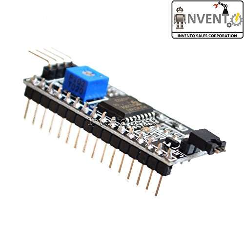 Invento IIC I2C TWI SPI Serial Interface Board Module Port for 1602 LCD 2