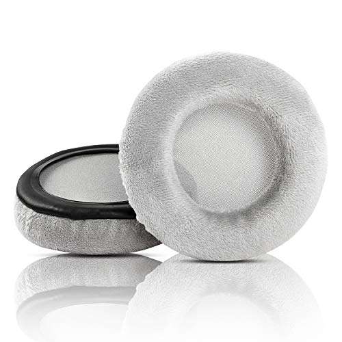 YDYBZB DT770 Velour Ear Pads Replacement Cushions Earpads Foam Pillow Compatible with Beyerdynamic DT 990 Pro DT 770 Pro DT990 DT770 Pro Headphone (Grey) 3