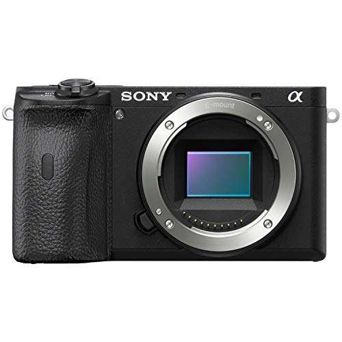 Sony a6600 Mirrorless Camera 4K APS-C Camera Body and FE 50mm F1.8 Full-Frame Fast Prime Lens ILCE-6600B + SEL50F18F Bundle + Deco Gear Travel Backpack Case + Photo Video Software Kit + Accessories 2
