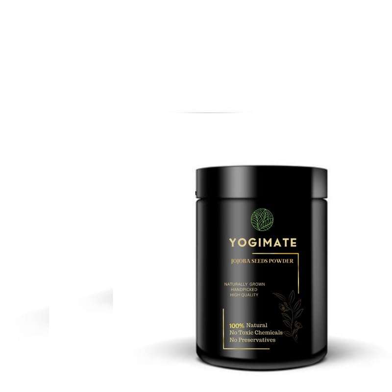 YOGIMATE Jojoba Seeds Powder - Good for Skin & Hair - Pure & Natural (1 KG) 1