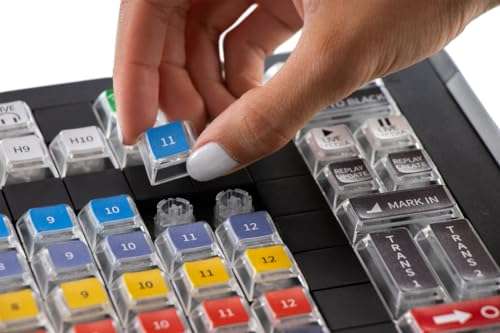 Wirecast Control Surface by X-keys 6