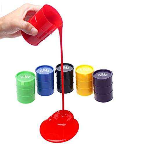 Webby Science Slime Putty Toy for Kids-Pack of 4, Multicolor 5