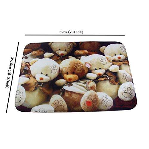 WorldCare® Non Slip Bath Kitchen Front Indoor Floor Entrance Rug Door Carpet (Imported Item)31595 3