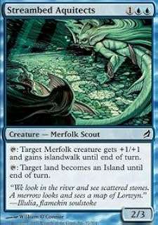 Magic The Gathering - Streambed Aquitects - Lorwyn 1