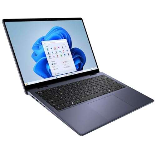 Dell Inspiron 14 2-in-1 Laptop, 14" FHD TouchScreen Display, AMD Ryzen 5-8640HS(Up to 4.9Hz), 64GB DDR5, 2TB PCIe SSD, Backlit KB, FP Reader, SD Card Reader, WiFi 6E, HDMI, USB-C, PDG HDMI, Win 11 Pro 5