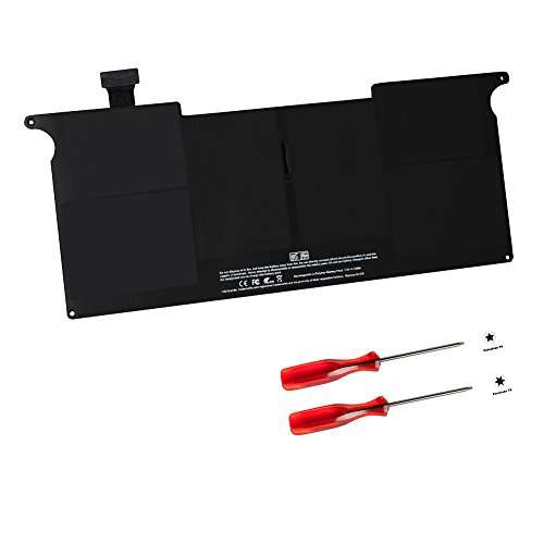 GWY-TECH New Laptop Battery for Apple MacBook Air 11 inch A1375 A1370 [Late 2010 Version] 661-5736 020-6920-A 020-6920-B 020-6920-01 MC505 MC505LL/A MC506 MC506LLA MC506LL/A MC507LL/A [7.3V 35Wh] 1