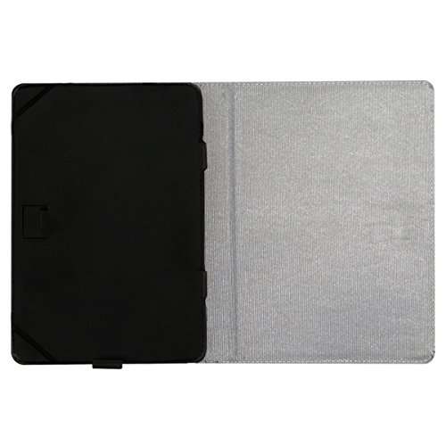 Acm Leather Flip Flap Case Compatible with Ikall N18 10" Tablet Cover Stand Blue 6