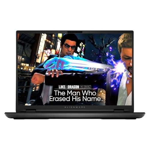Dell Alienware m16 R2 2024 Gaming Laptop 16" WQXGA IPS 16-Core Intel Ultra 7 155H 64GB DDR5 8TB SSD NVIDIA GeForce RTX 4070 8GB GDDR6 Thunderbolt 4 Wi-Fi 6E Per-Key RGB Backlit Keyboard Win11 Pro