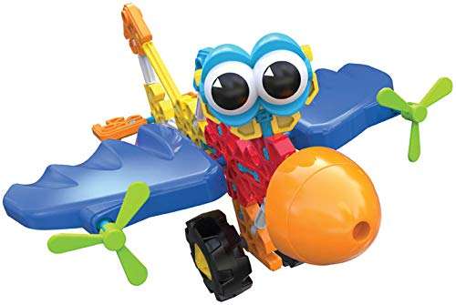 K'NEX Kid Wings & Wheels Building Set - 65 Pieces - Ages 3+ - Preschool Educational Toy 2