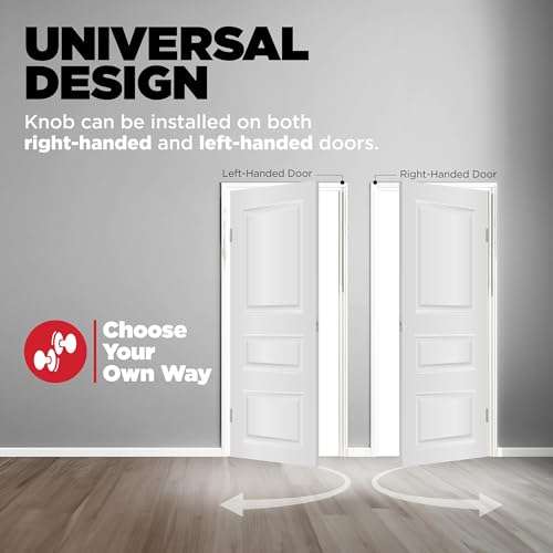 Kwikset Tylo Entry Door Knob with Lock and Key, Secure Keyed Handle Exterior Doorknob, Front Entrance and Bedroom, Satin Chrome, Pick Resistant SmartKey Rekey Security 5