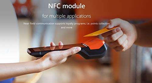 Kunxilin Electronic CO. Sunmi V2 pro 4G Android Handheld POS Terminal with Printer WiFi NFC Mobile POS Devices Thermal Ticket Portable Printer (4G+NFC) 5